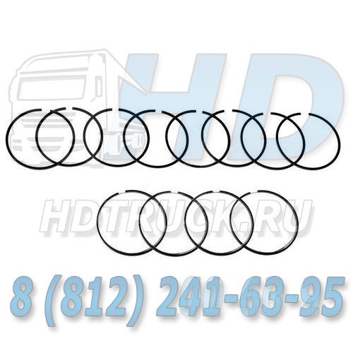 Кольца поршневые D4AL (евро2) HD72