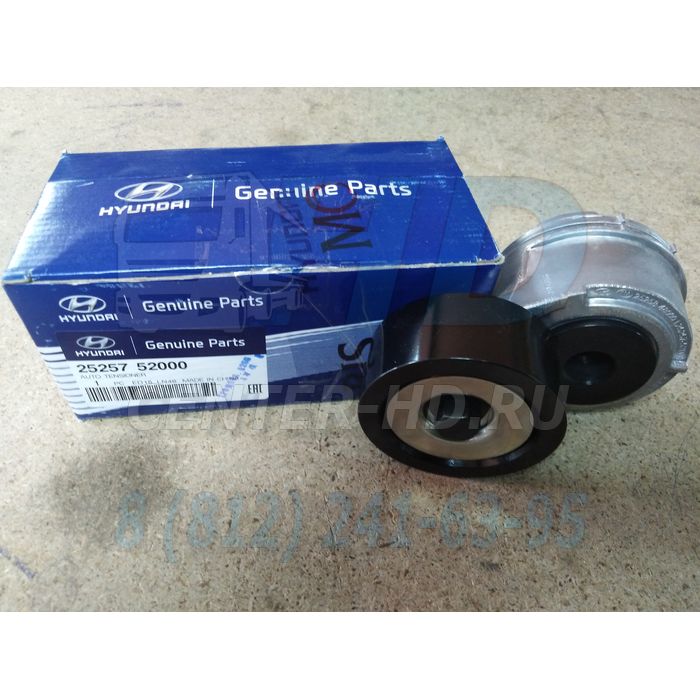 Ролик приводного ремня HYUNDAI HD65,78,120,БОГДАН дв.D4GA,D6GA натяжителя MOBIS KOREA