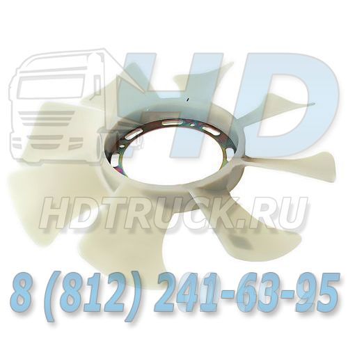 Крыльчатка вентилятора (8 леп.) дв.D4AL HD72