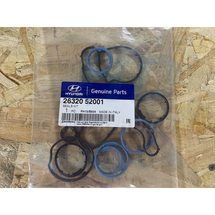 Комплект уплотнительных колец масляного насоса HD78, HD120 D4GA, D6GA Hyundai-Kia