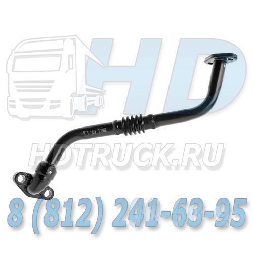 Трубка масляная турбокомпрессора обратная D4AL HD72