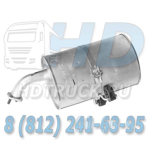 Труба выхлопная средняя часть дв.D4CB Porter 2