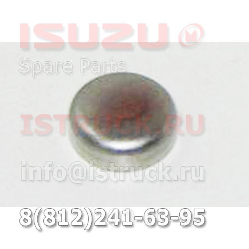 Заглушка блока цилиндров OD=16мм Isuzu NQR75, 4HK1-T, евро 3