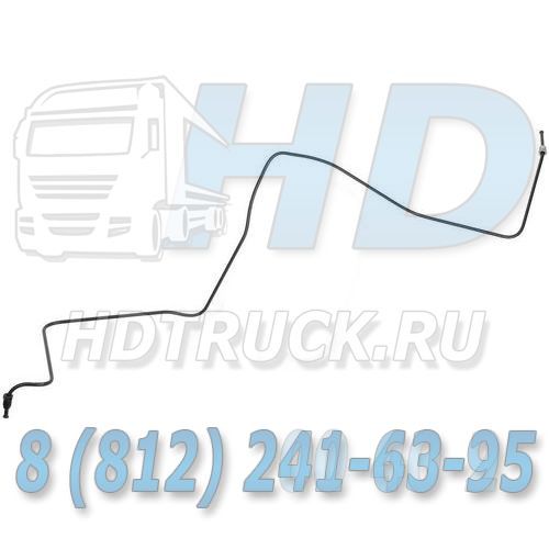 Трубка тормозная  задн.колес от гл.цилиндра к тройнику HD72