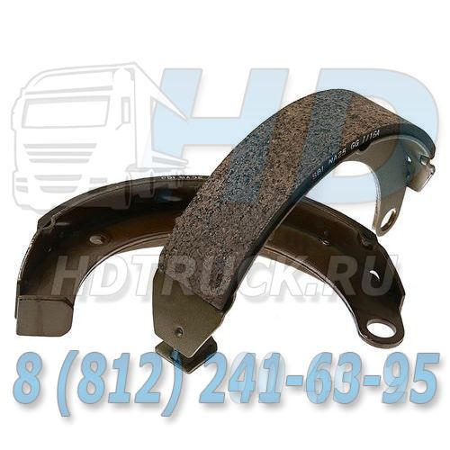 Колодка стояночного тормоза HYUNDAI HD65,72,County дв.D4AL КПП-M3S5 (2шт.) (40мм) MOBIS KOREA
