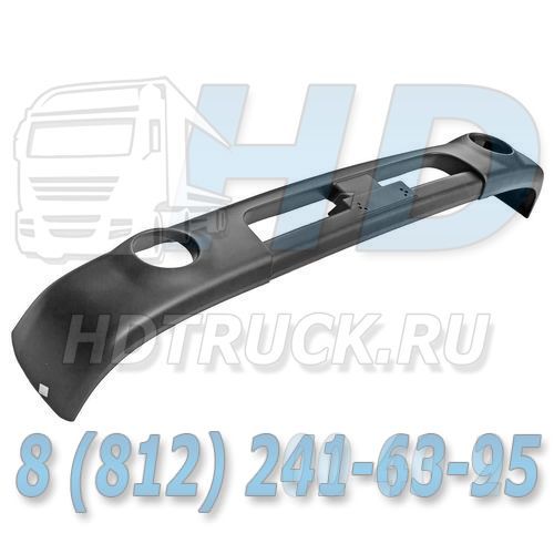 Бампер передний HD78 HD72 HD65 с круглыми птф (выпуклый)