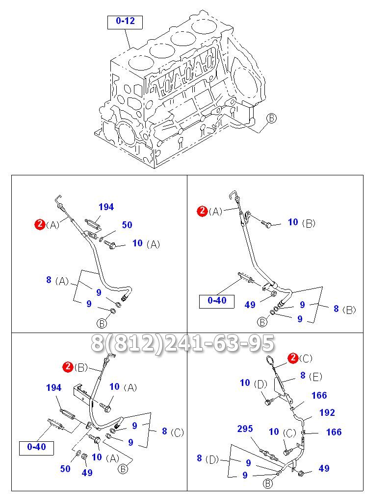 Щуп уровня масла Евро 2 4HG1-T NQR71 (Турция)