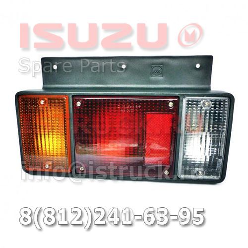 Фонарь задний левый в сборе с крышкой (Исузу) ISUZU NQR71, NQR75, NPR75, NKR55