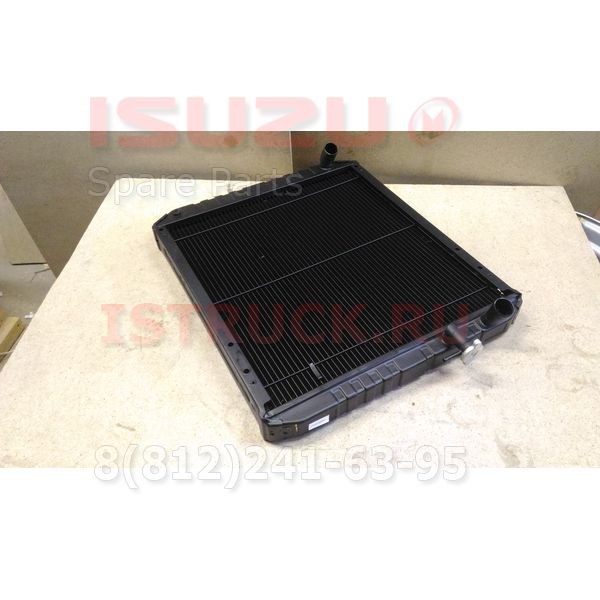 Радиатор системы охлаждения двигателя (алюм) NQR75 4HK1 Sat