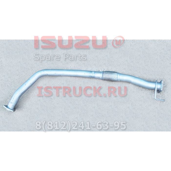 Труба глушителя приемная с гофрой NQR75 NPR75 4HK1-T ISUZU