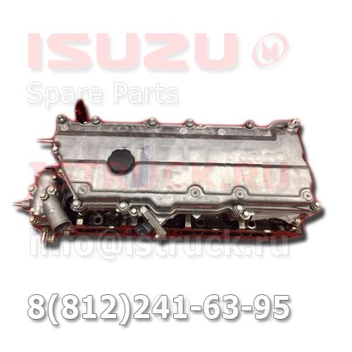 Головка блока цилиндров (ГБЦ в сборе) 4HK1 Евро-4 NQR90/FSR90