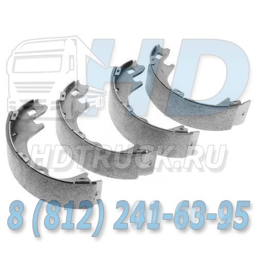 Колодки тормозные HYUNDAI Porter 2 задние барабанные (4шт.) HANKOOK FRIXA