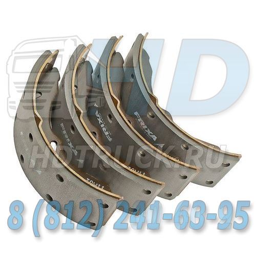 Колодки тормозные HYUNDAI HD65,72,78,County барабанные (4шт.) (85мм) HANKOOK FRIXA