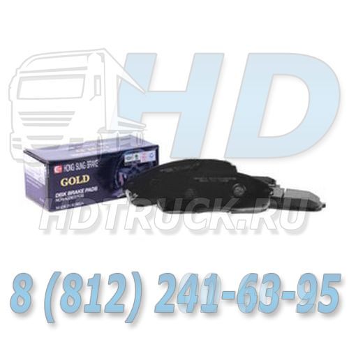 Колодки тормозные HYUNDAI Porter 2 передние (4шт.) HSB OEM