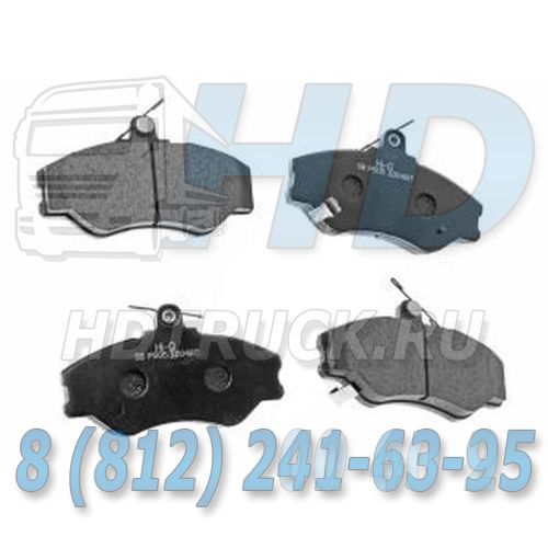 Колодки тормозные HYUNDAI Porter передние (4шт.) SANGSIN