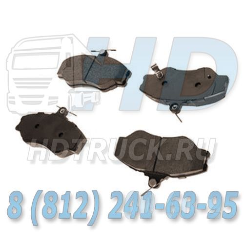 Колодки тормозные HYUNDAI Porter передние (увелич.пробег) (4шт.) SANGSIN OEM