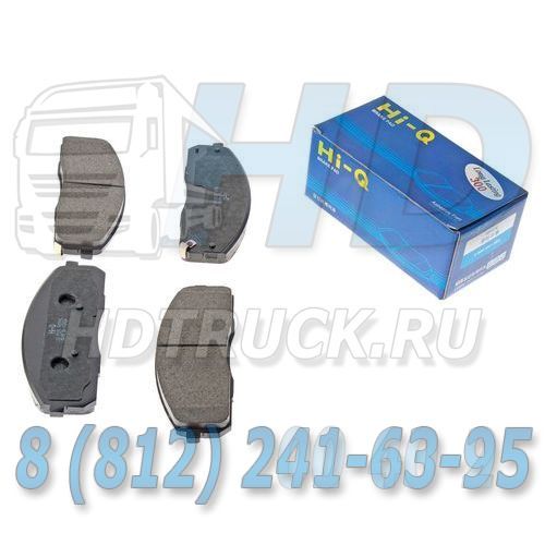 Колодки тормозные HYUNDAI Porter 2 передние (4шт.) SANGSIN