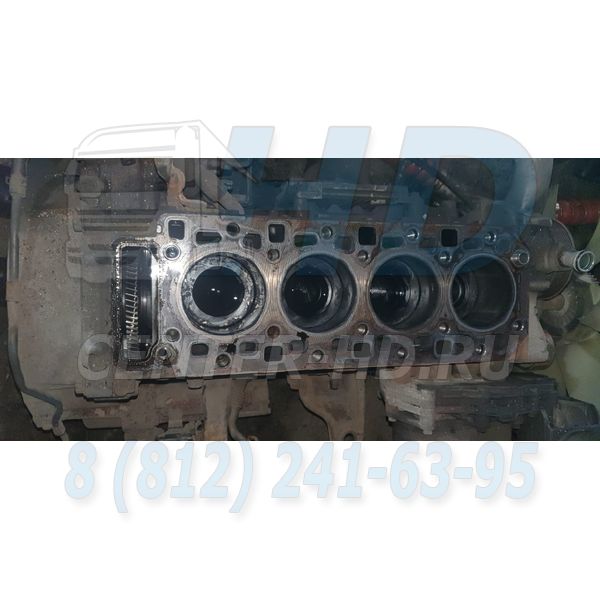 Блок цилиндров двигателя D4GA (Б/У) HD78 Hyundai