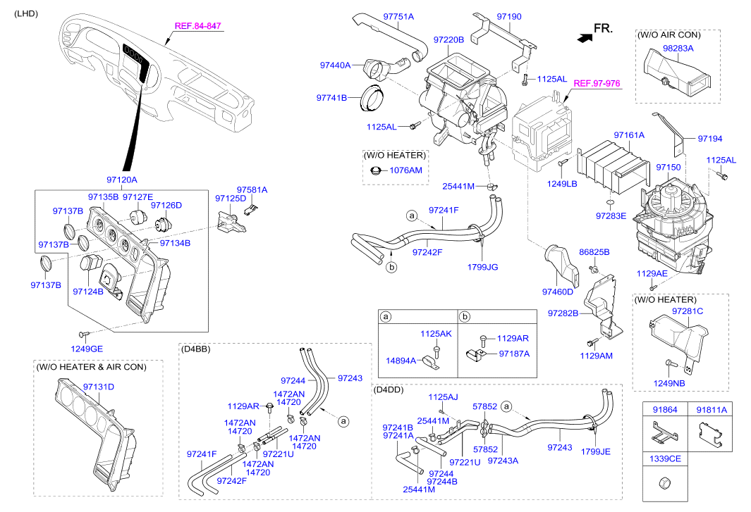 отопитель Hyundai HD 78