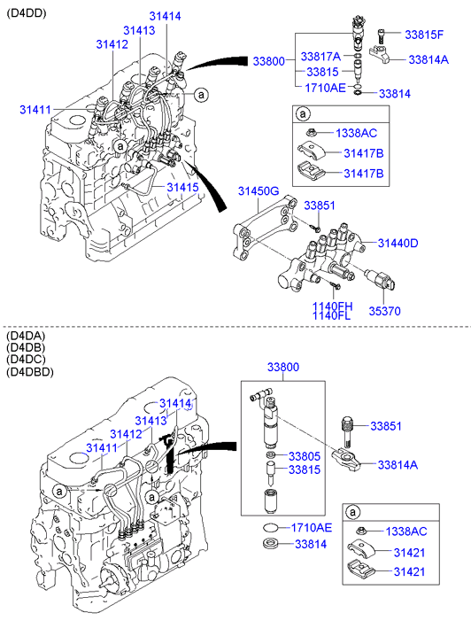 топливный шланг Hyundai HD 78