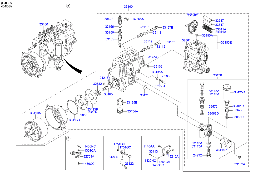 топливный насос Hyundai HD 78