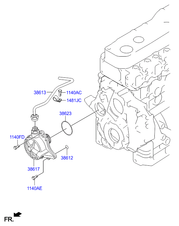 Вакуумный насос Hyundai HD 78
